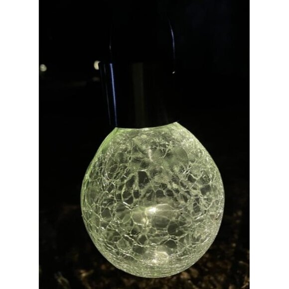 4 Pack Solar Lanterns w/ Shepherd Hooks Hanging Solar Lights Color Changing - Picture 2 of 7